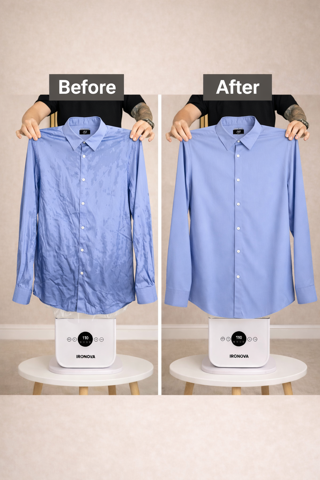 AUTOMATIC IRONING MACHINE